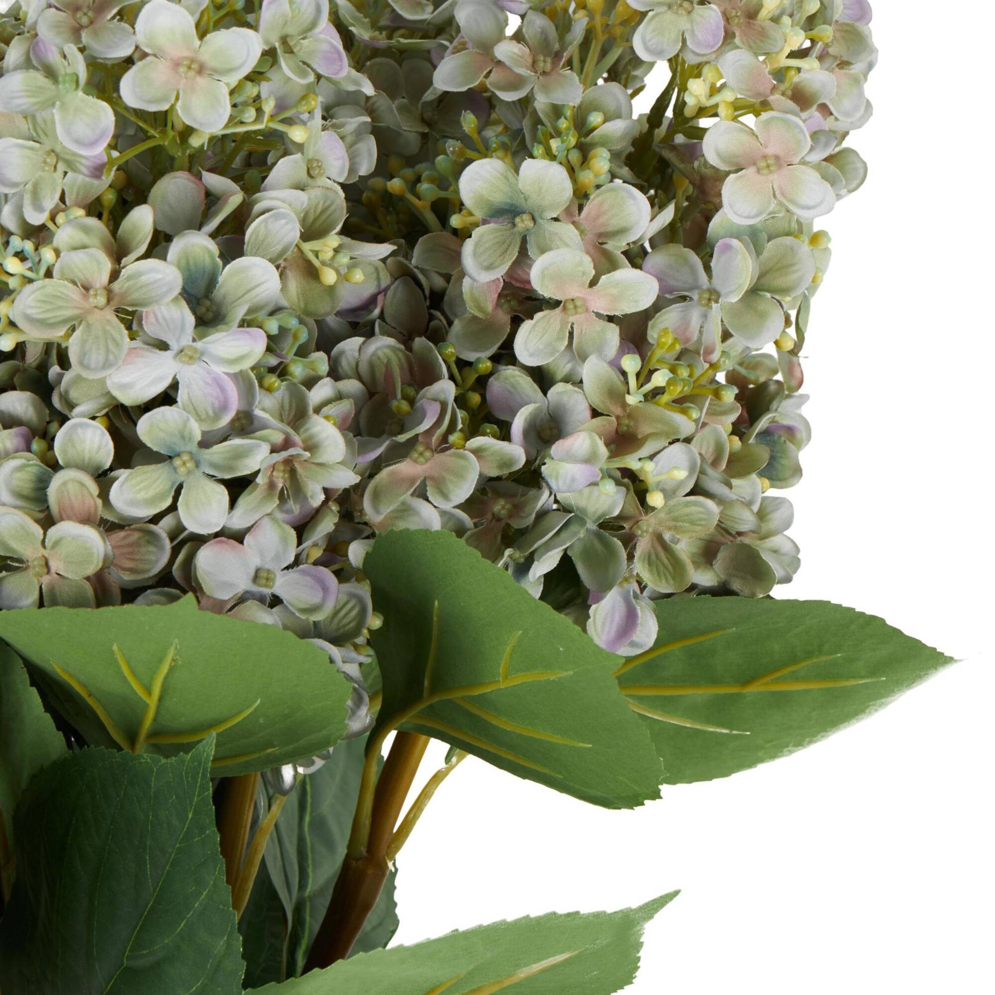 34" Blue Hydrangea Artificial Flower Stem, 8ct.